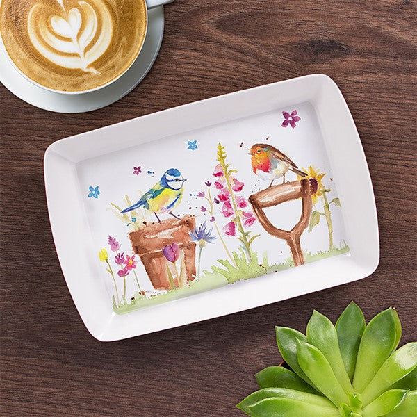 Garden Bird Snack Tray