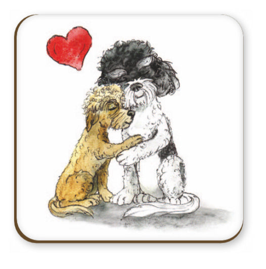 Cuddles Coaster - White