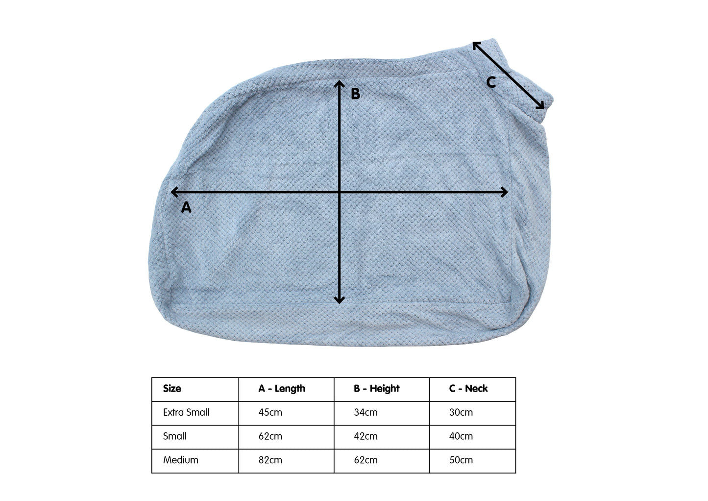 Pet Wiz Super Absorbent Microfibre Dog Drying Bag