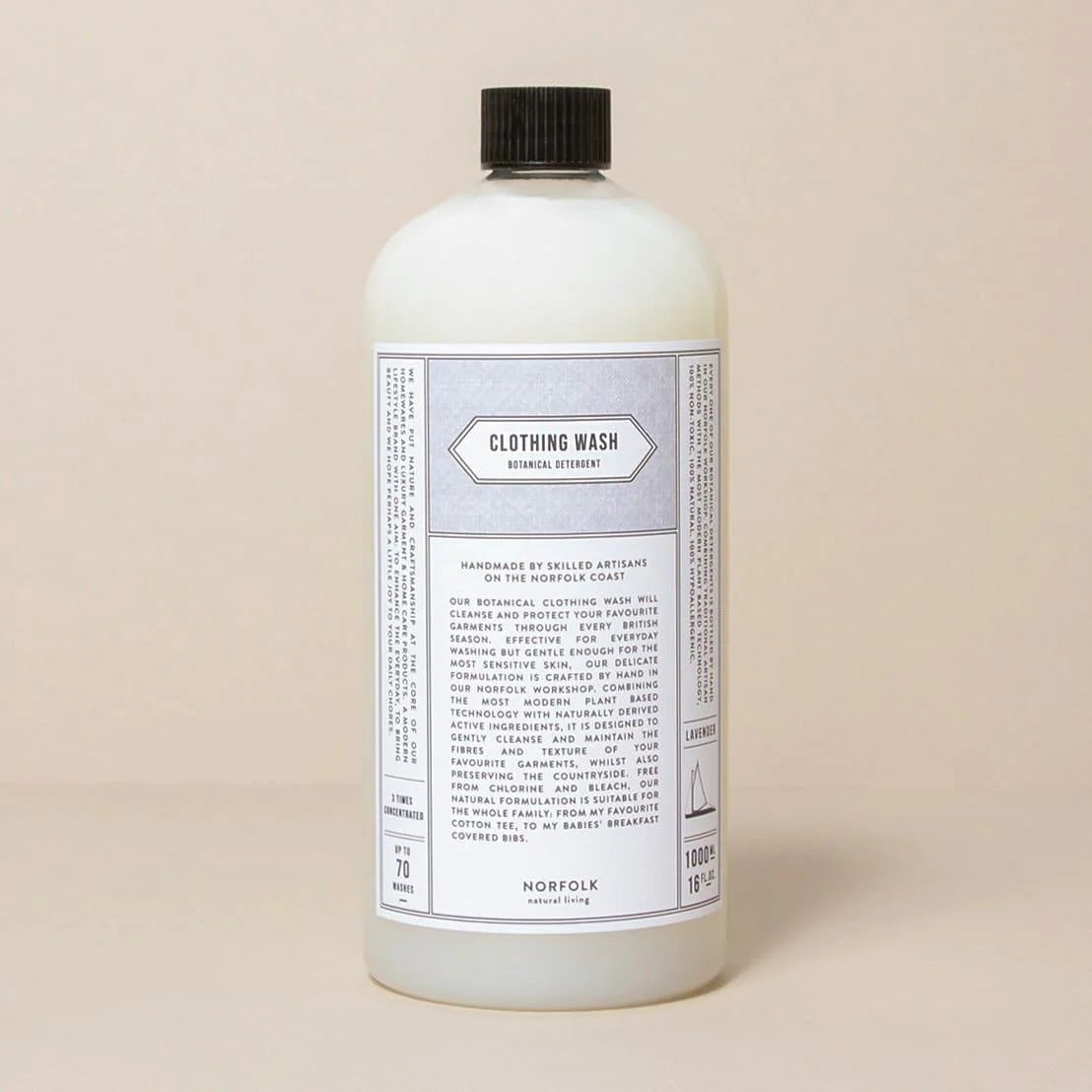 Norfolk Natural Living Clothing Wash 1L - Coastal Walks