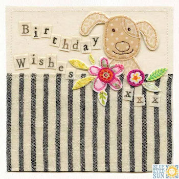 Birthday Dog Greeting Card - Vintage Too