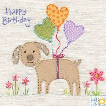 Dog Birthday Greeting Card - Gorgeous