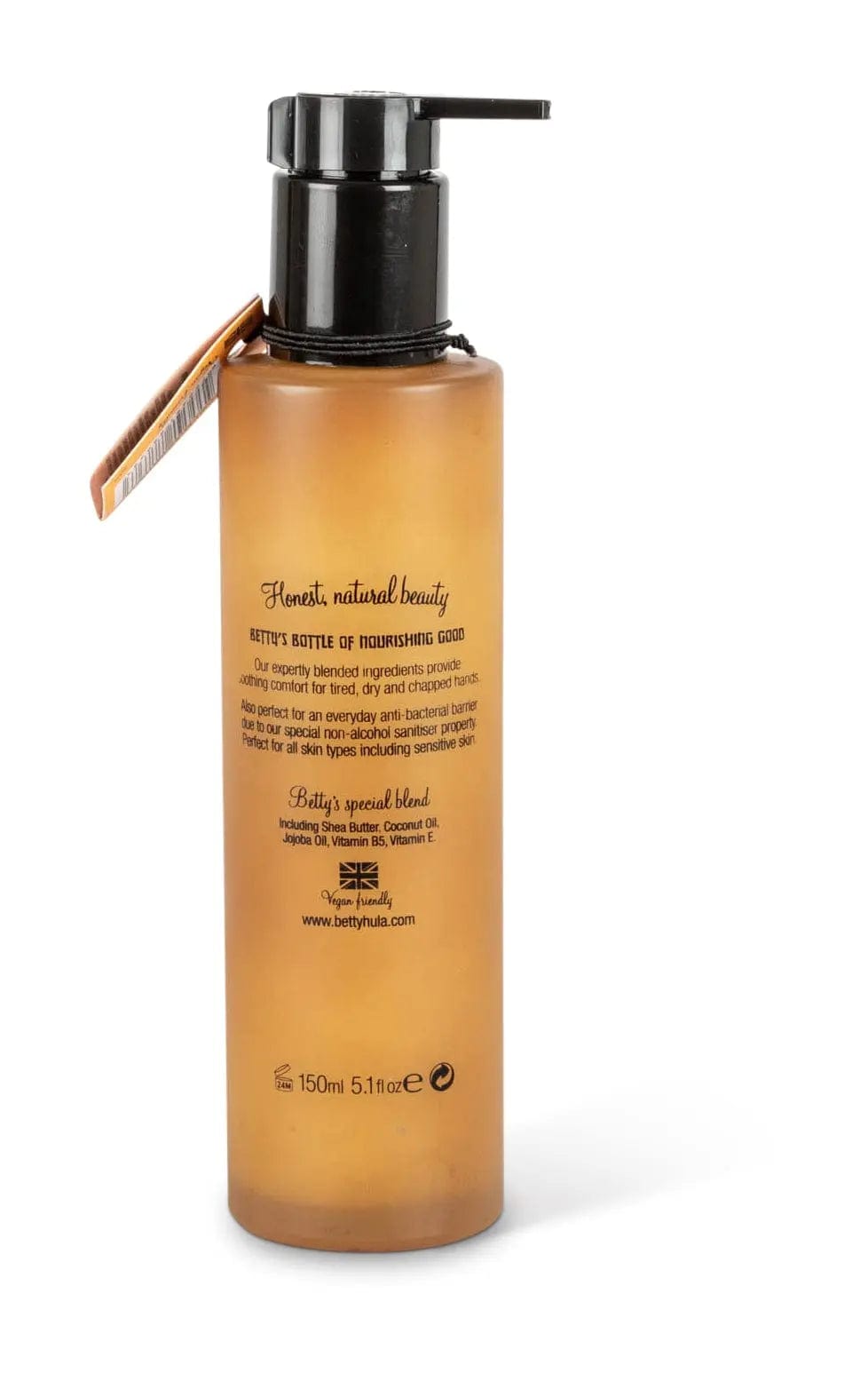 Betty Hula Nourishing Anti-bacterial Hand Cream Bottle - Champagne And Spice