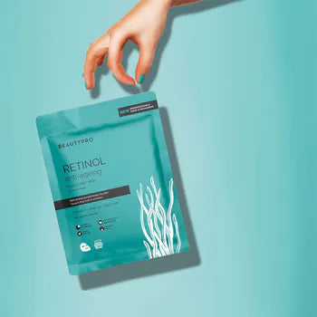 BeautyPro RETINOL Anti-Ageing Facial Sheet Mask - 100% Biodegradable