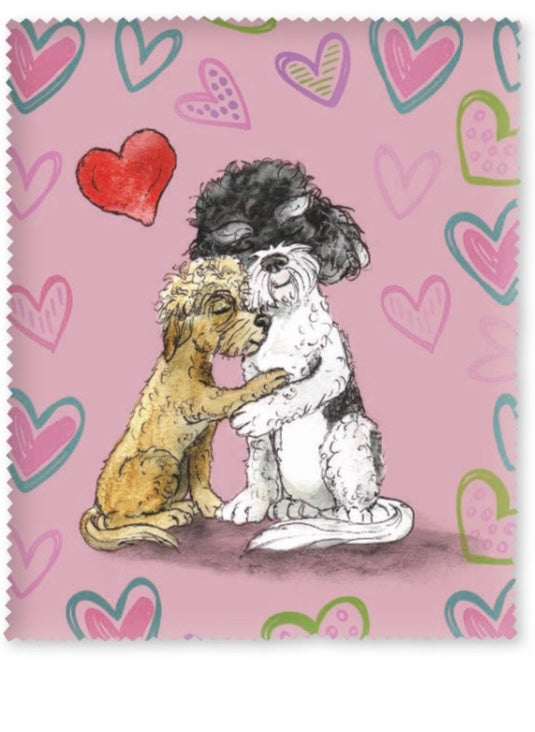 Pink Cuddles Lens Cloth