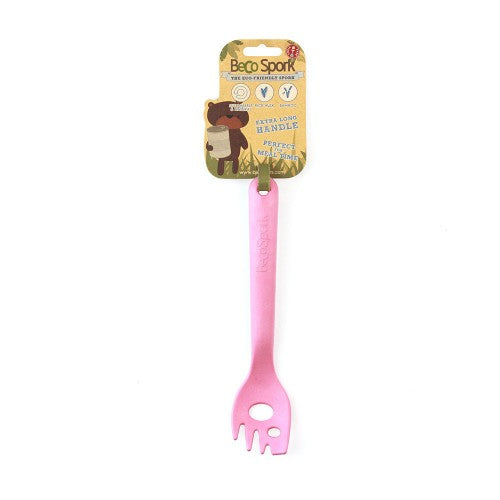 Beco Recycled Bamboo Mashing Spork Pink
