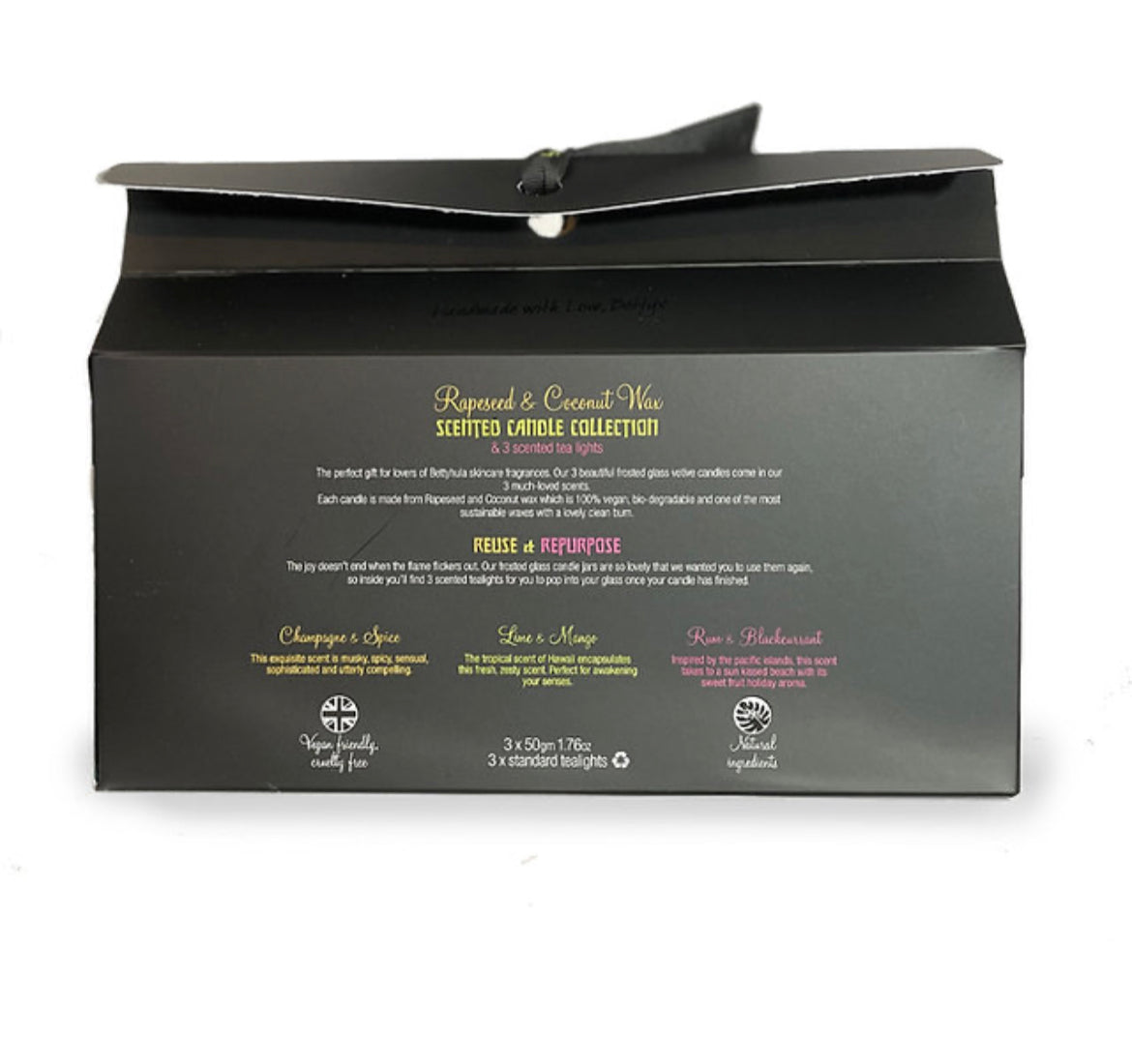 Betty Hula Votive Candle Trio Gift Set