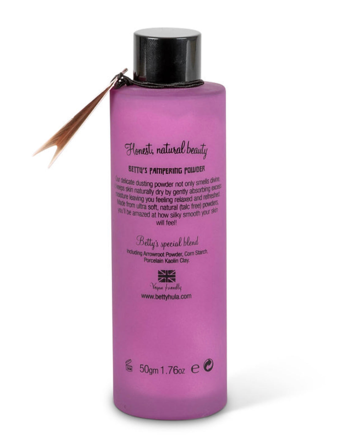 Betty Hula Dusting Powder Bottle - Rum And Blackcurrant