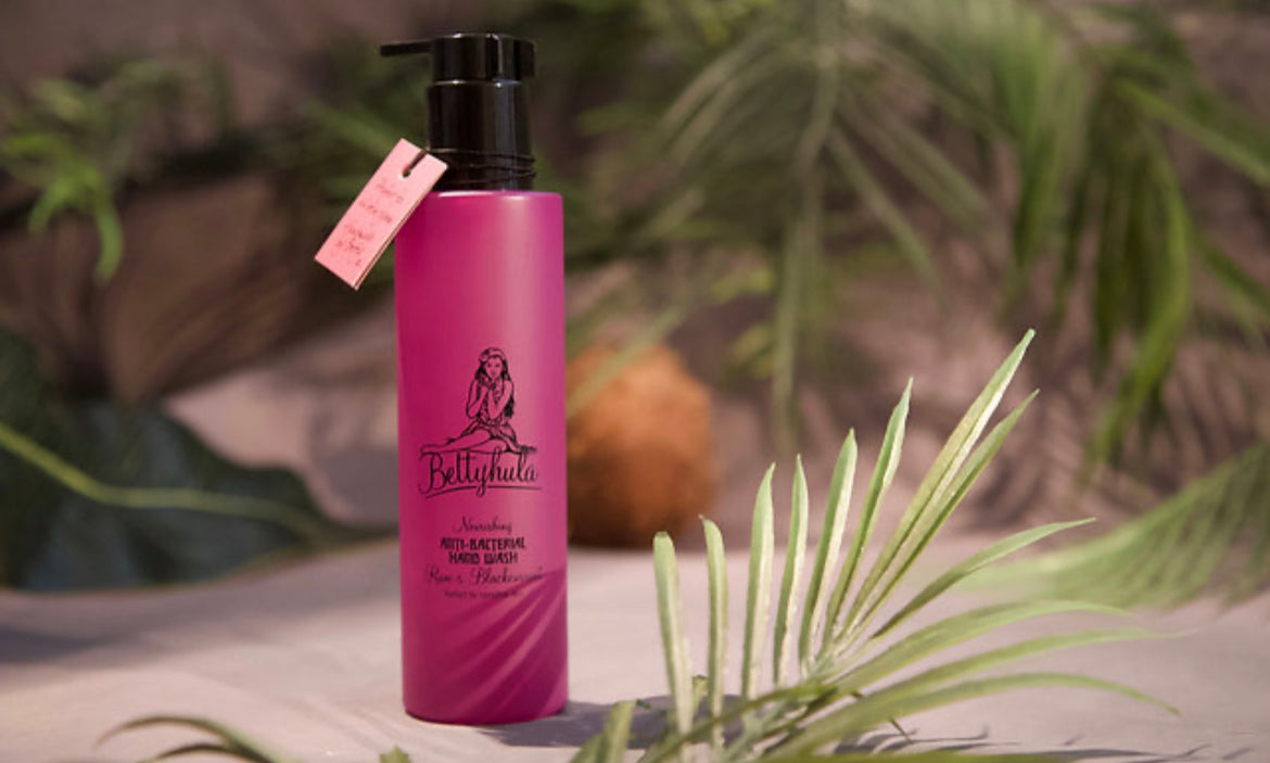 Betty Hula Nourishing Anti-bacterial Hand Wash - Rum And Blackcurrant
