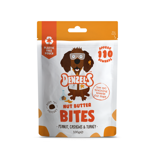 Denzel's Nut Butter Bites - Soft 'n' Squishy Low Cal Training Treats