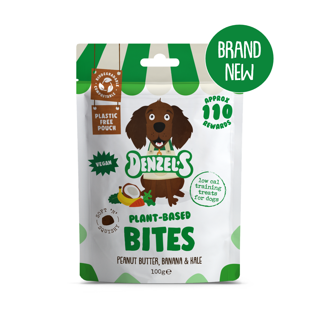 Denzel's Plant-Based Bites - Soft 'n' Squishy Low Cal Training Treats
