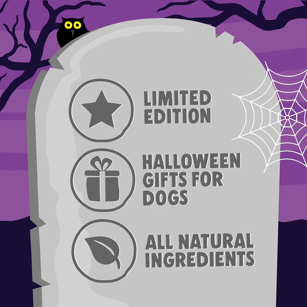 Denzel’s Halloween Tomb Of Treats For Dogs