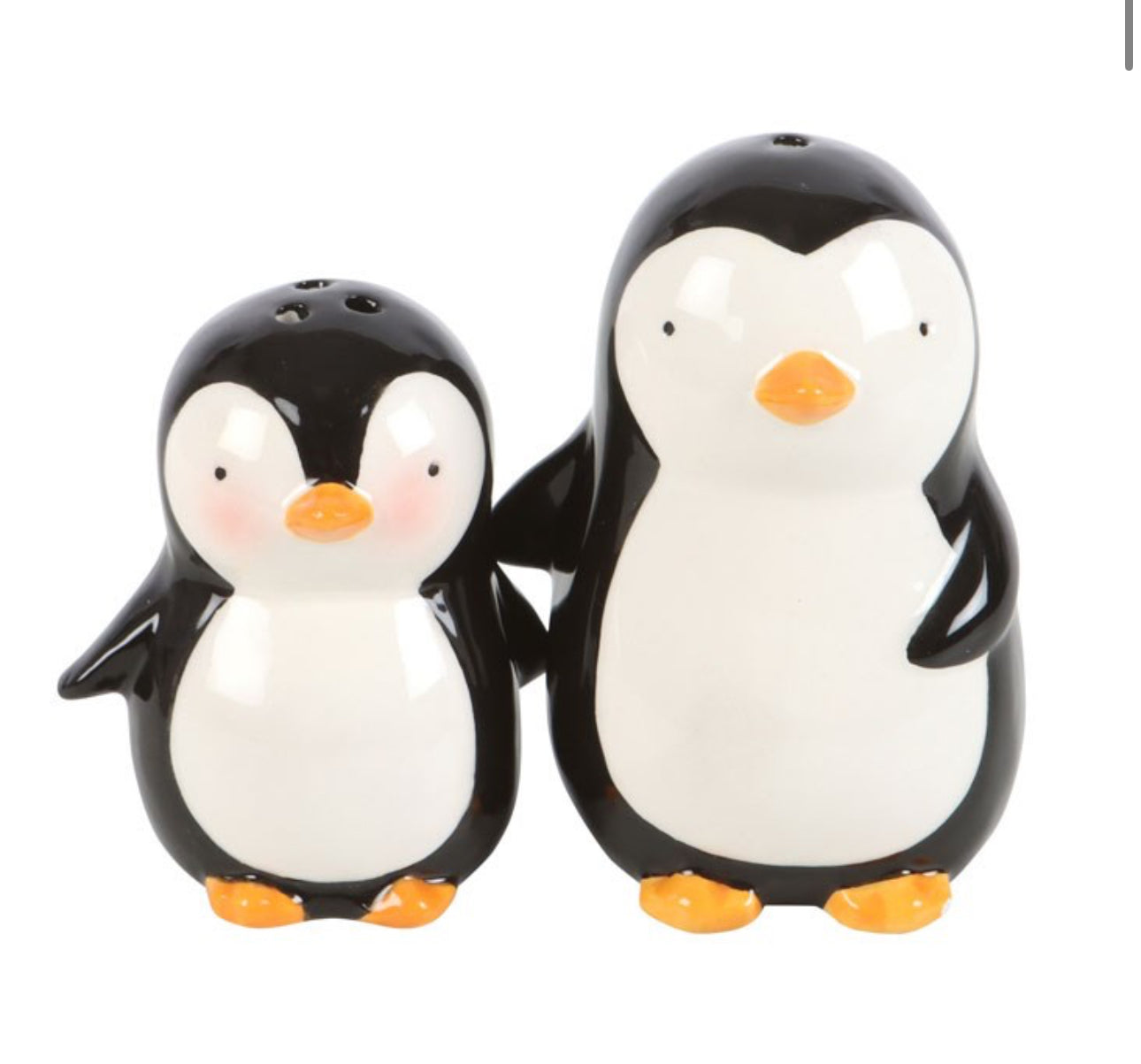 Hugging Penguins Salt And Pepper Shakers