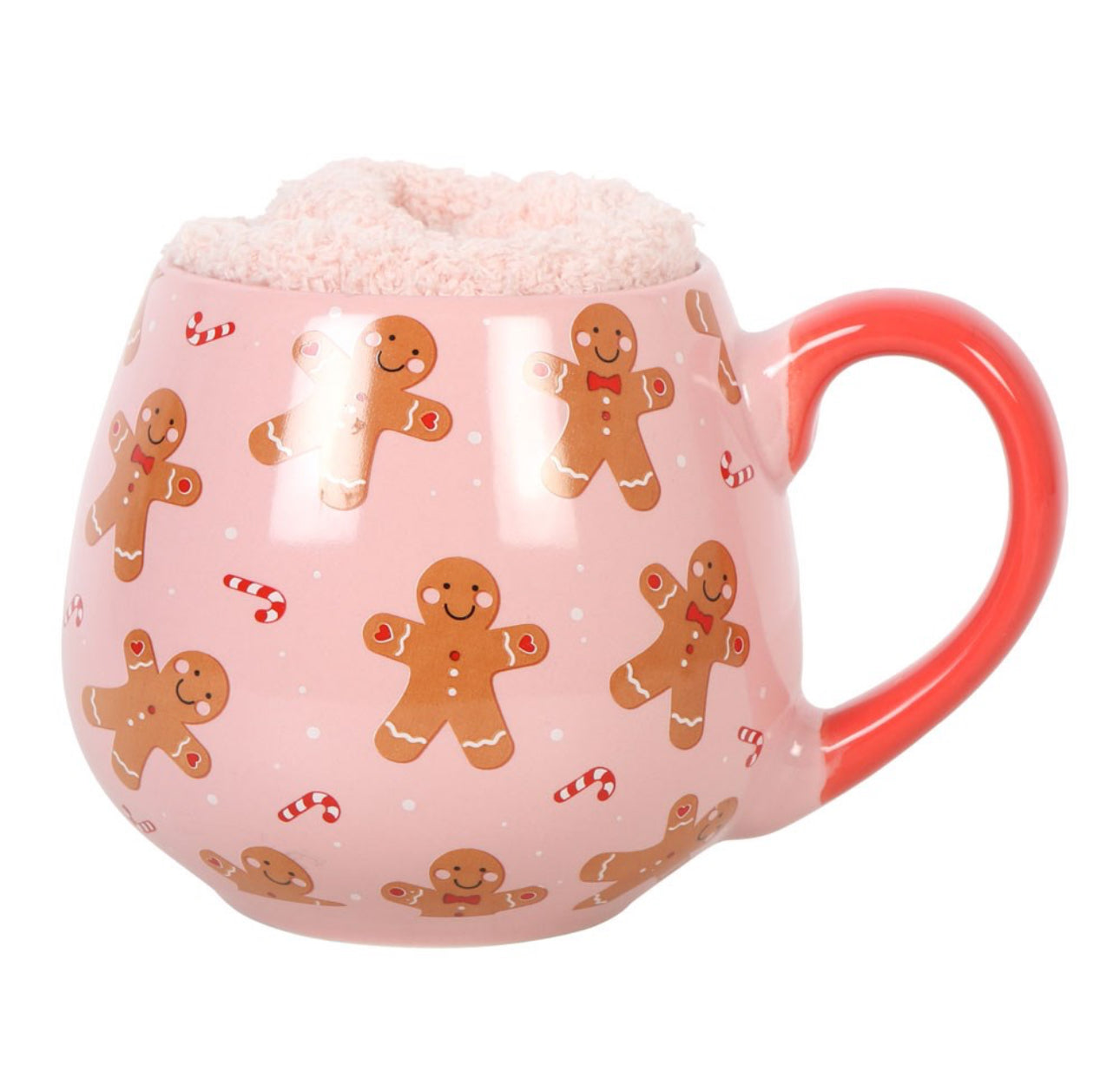 Gingerbread Mug And Socks Set