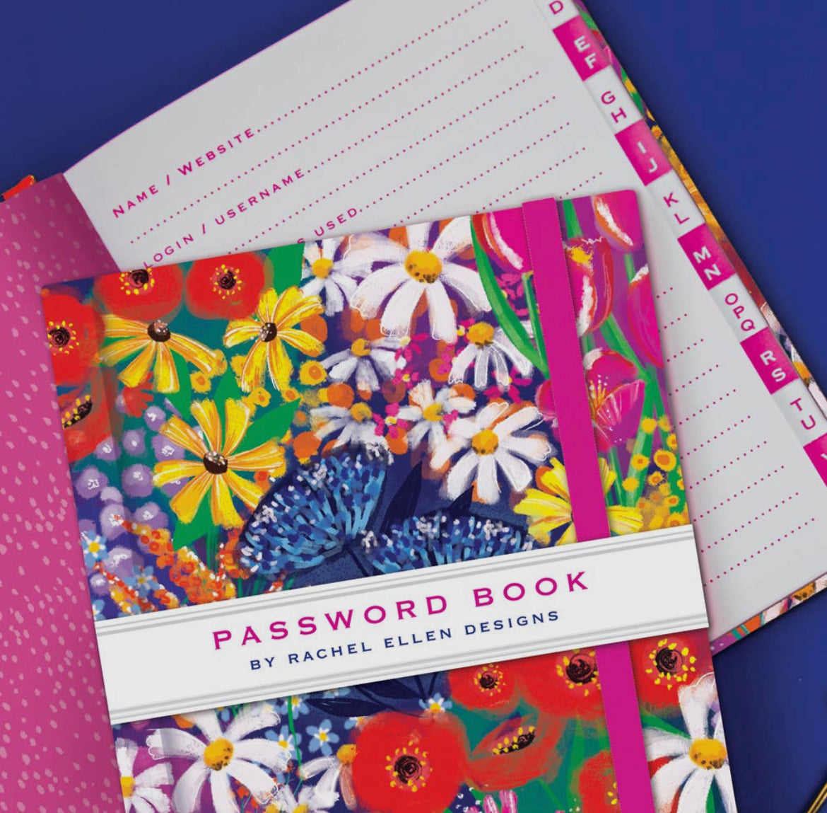 Password Book - Full Bloom