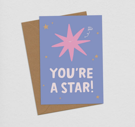 You’re A Star Card