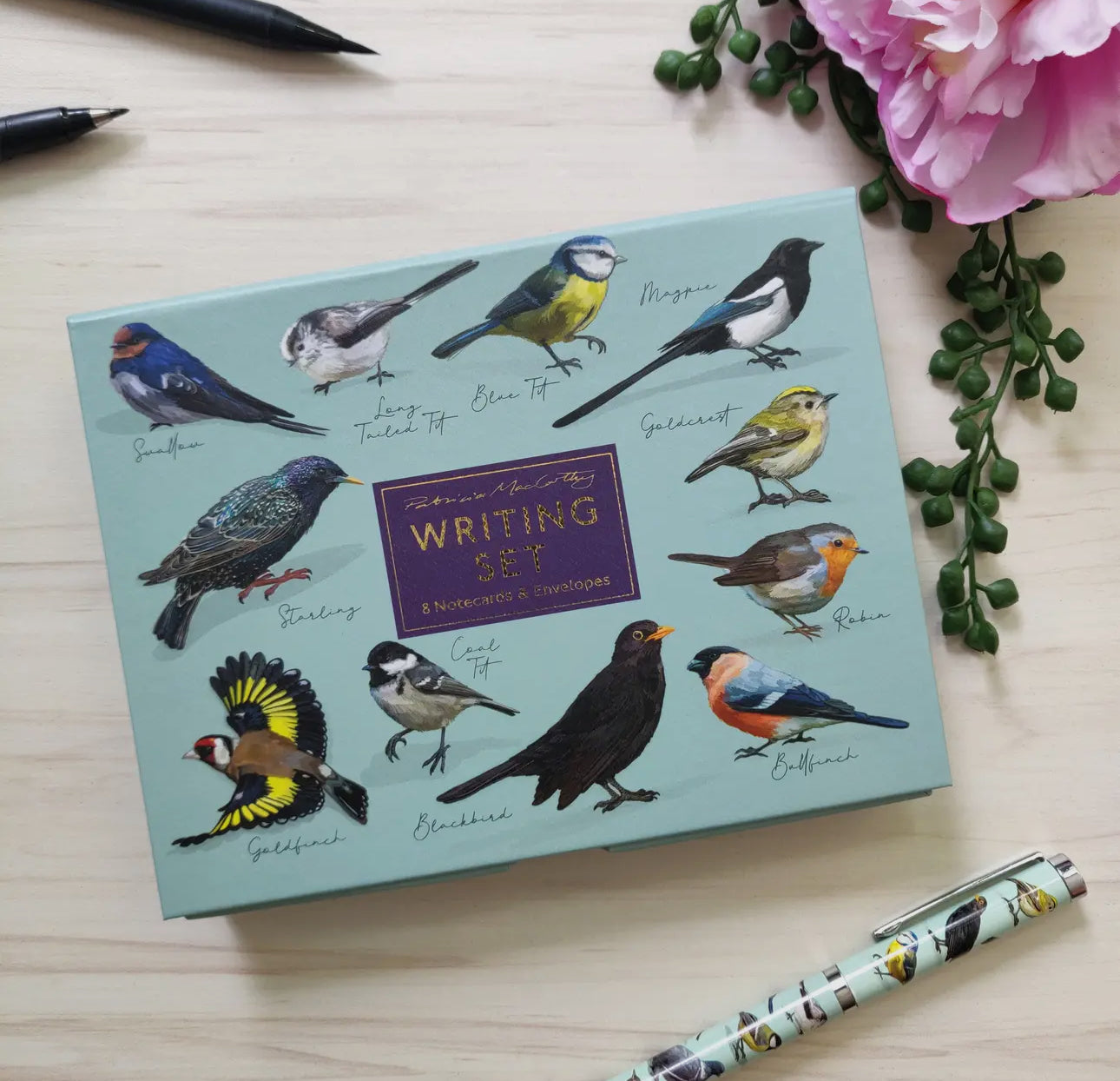 Notecard Writing Set - Birds