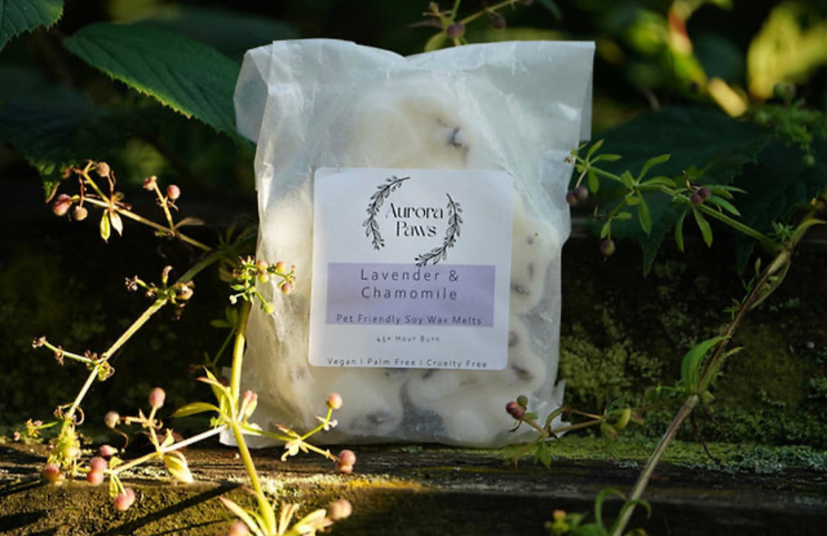 Pet Friendly Lavender And Chamomile Scented Soy Paw Melts