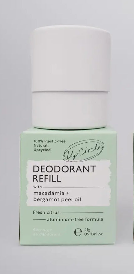 UpCircle Plastic Free Deodorant Refill - Macadamia + Bergamot