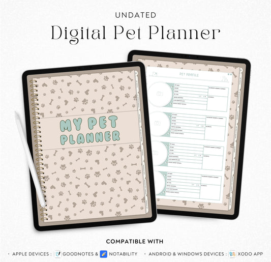 Pet Planner - Digital Version