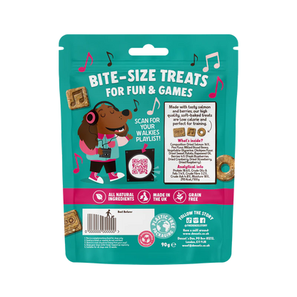 Denzel’s Mixtapes Salmon And Berry Dog Treats