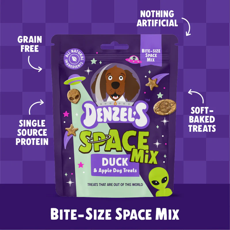 Denzel’s Space Mix - Duck And Apple Dog Treats