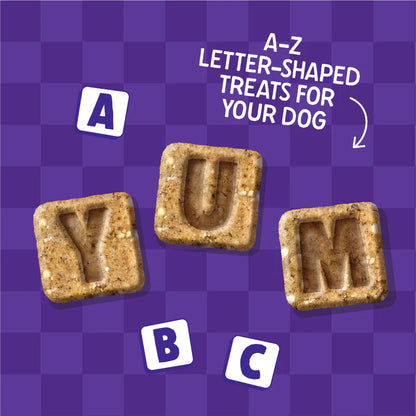 Denzel’s Letters - Peanut Butter And Banana Dog Treats