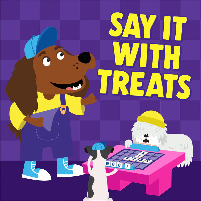 Denzel’s Letters - Peanut Butter And Banana Dog Treats