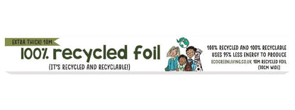 Tin Foil - 100% Recycled - 30cm x 10m