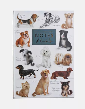 Notes And Lists Folder - Dogs