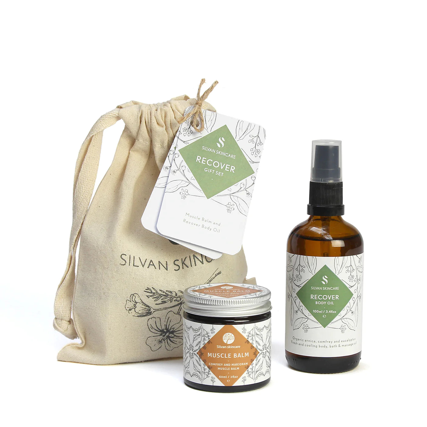 Silvan Skincare Recover Gift Set
