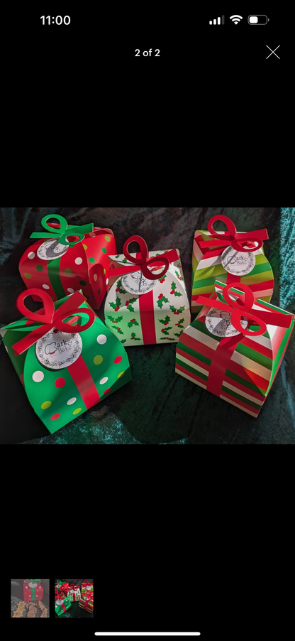 Bark And Bake Christmas Cookies Gift Box