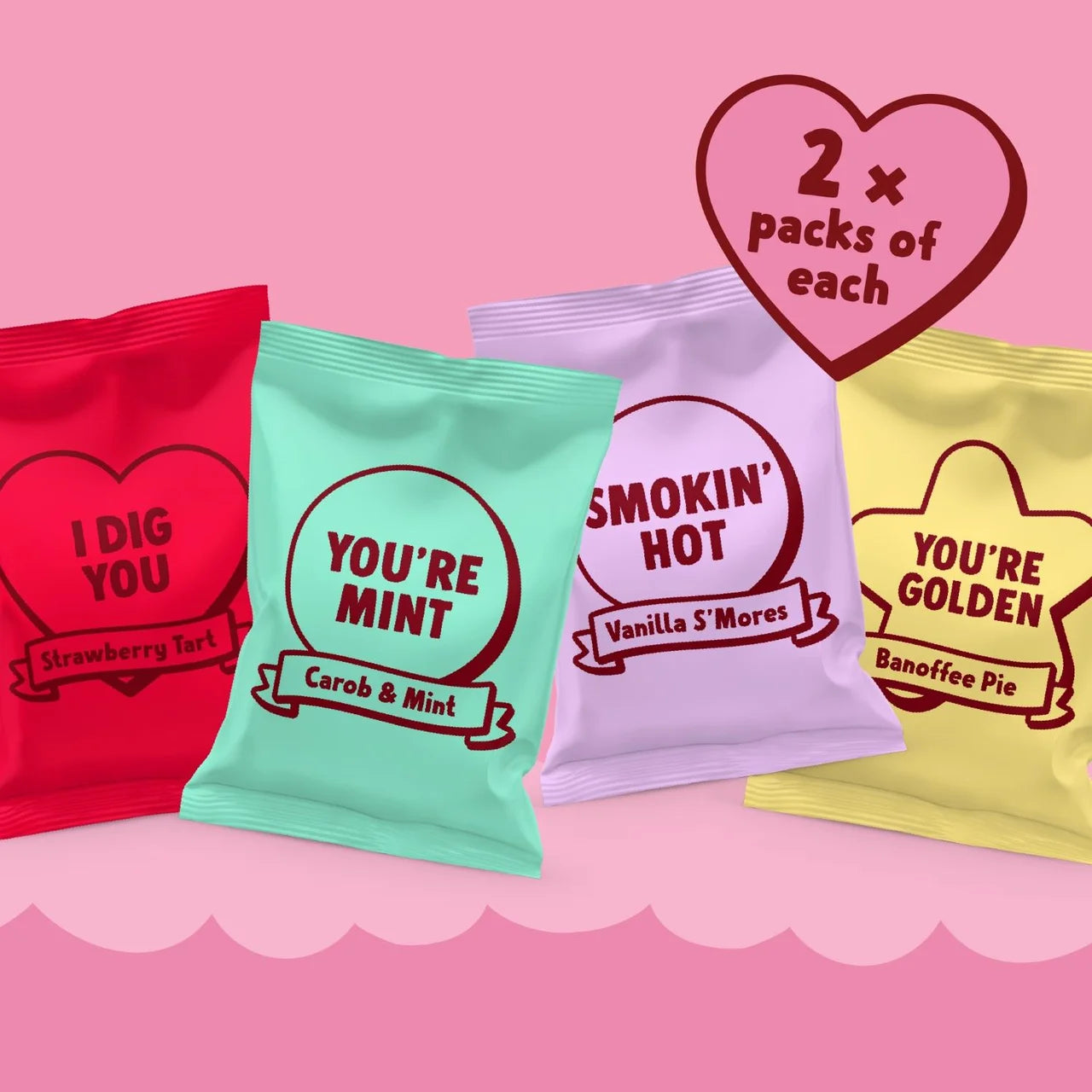 Denzel’s Valentines Lovebites Gift Box Of Dog Treats