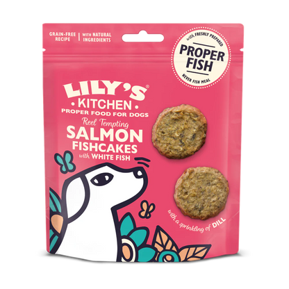 Lily’s Kitchen Salmon Fishcakes With White Fish And Dill