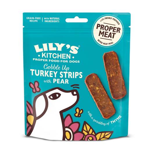 Lily’s Kitchen Turkey Strips With Pear And Thyme