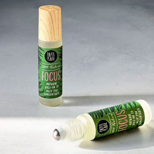 Paper Plane Focus Natural Pulse Point Roller Oil