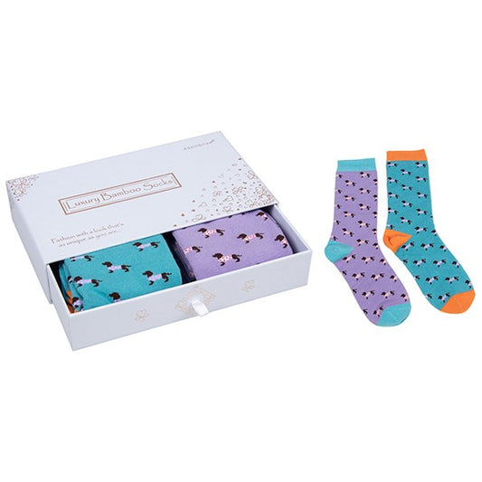 Bamboo Socks Gift Set - Cute Pooch