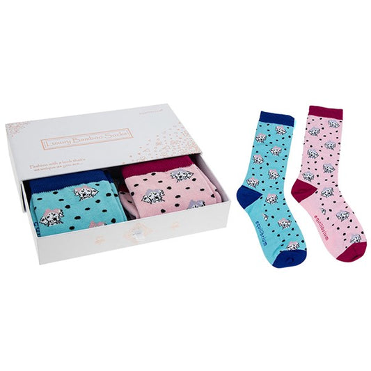 Bamboo Socks Gift Box - Dalmatian