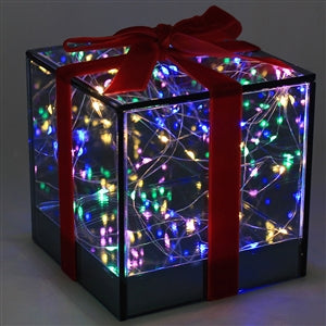 Christmas Present LED Decoration - Multi