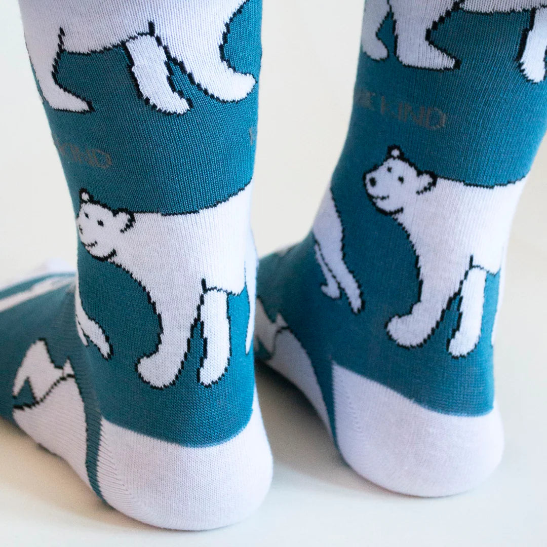 Bare Kind Bamboo Socks - Polar Bears