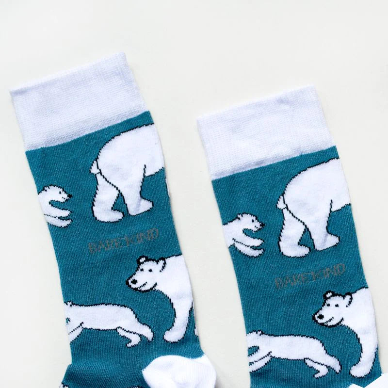 Bare Kind Bamboo Socks - Polar Bears