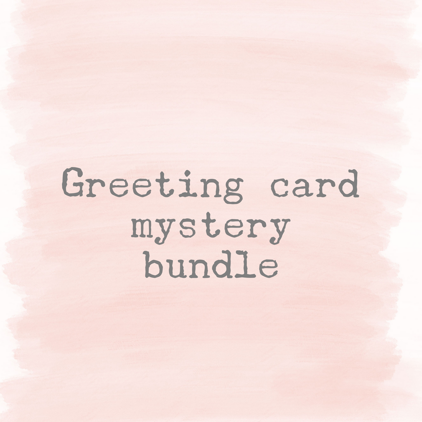 Greeting Card Mystery Bundle