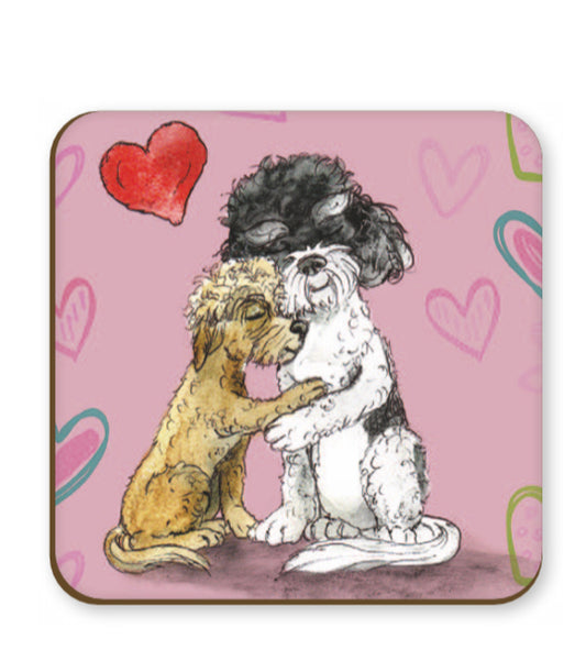 Cuddles Coaster - Pink