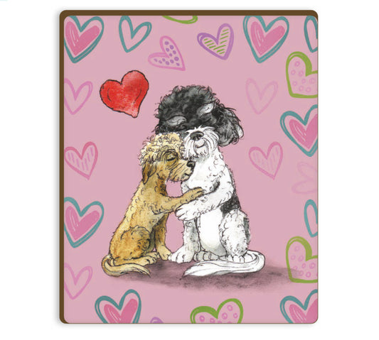 Cuddles Placemat - Pink