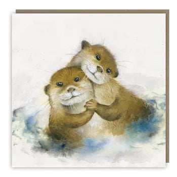 Utterly Otterly Greeting Card