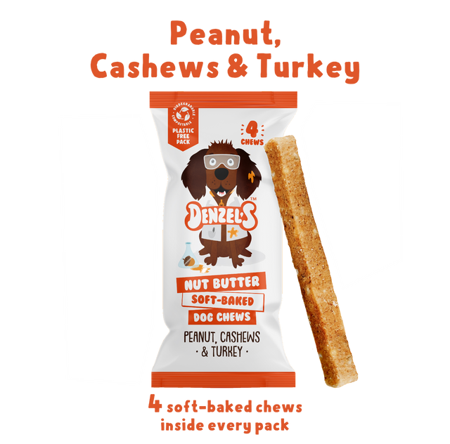 Denzel's Nut Butter Dog Chews