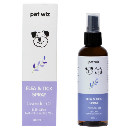 Pet Wiz Flea And Tick Spray For Dogs And Cats