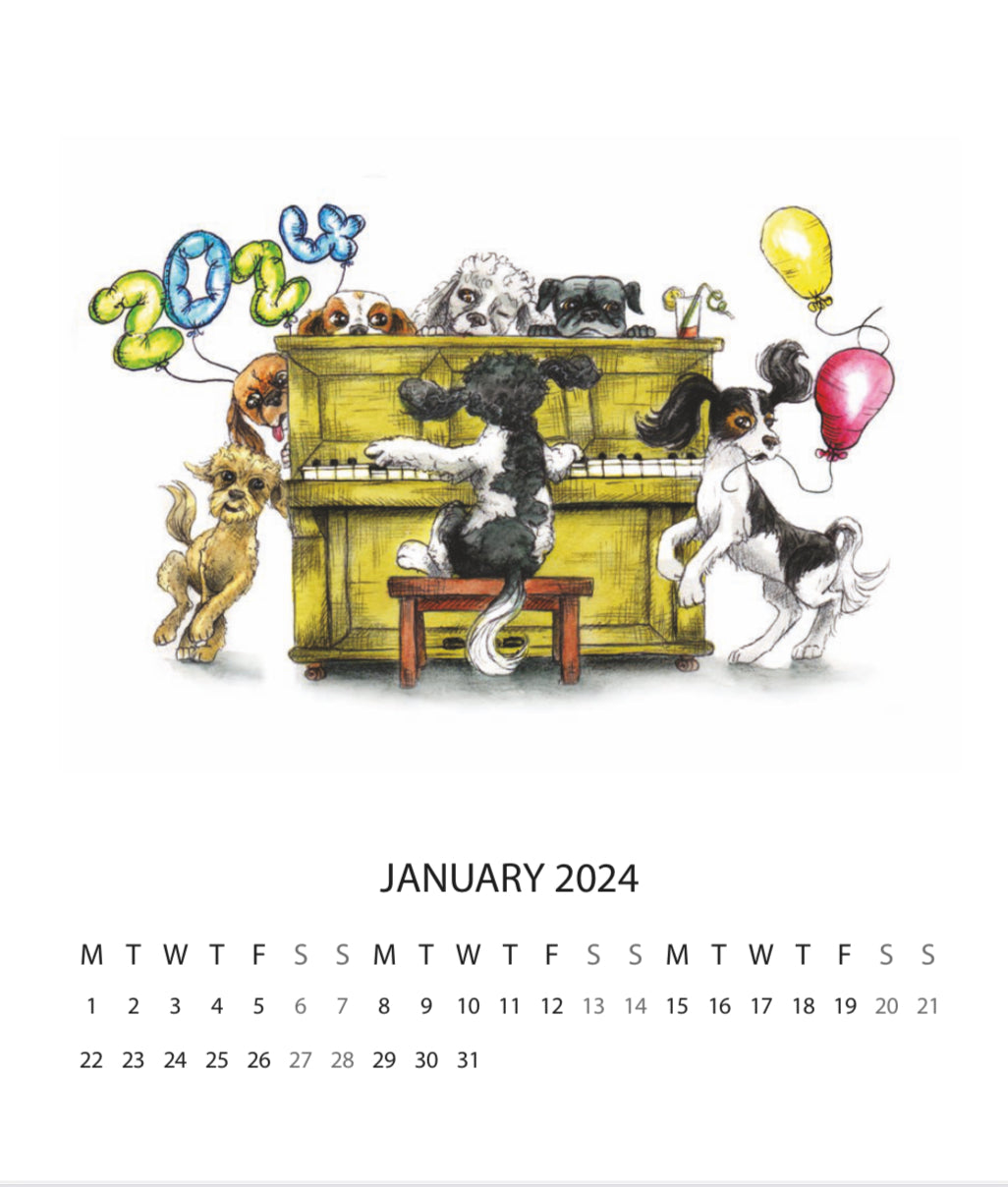 2024 Calendar - Desktop