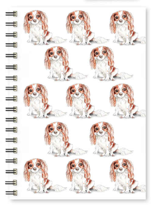 A6 Wiro Notebook -Annabelle Repeat Design