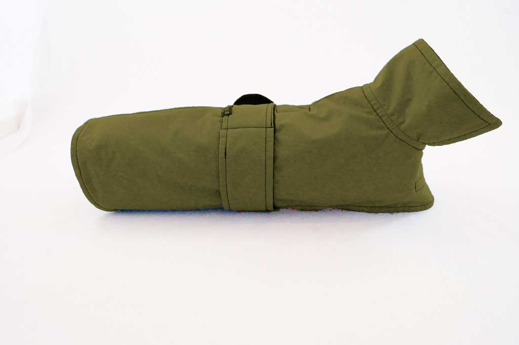 Waterproof Fleece Backed Dog Coat